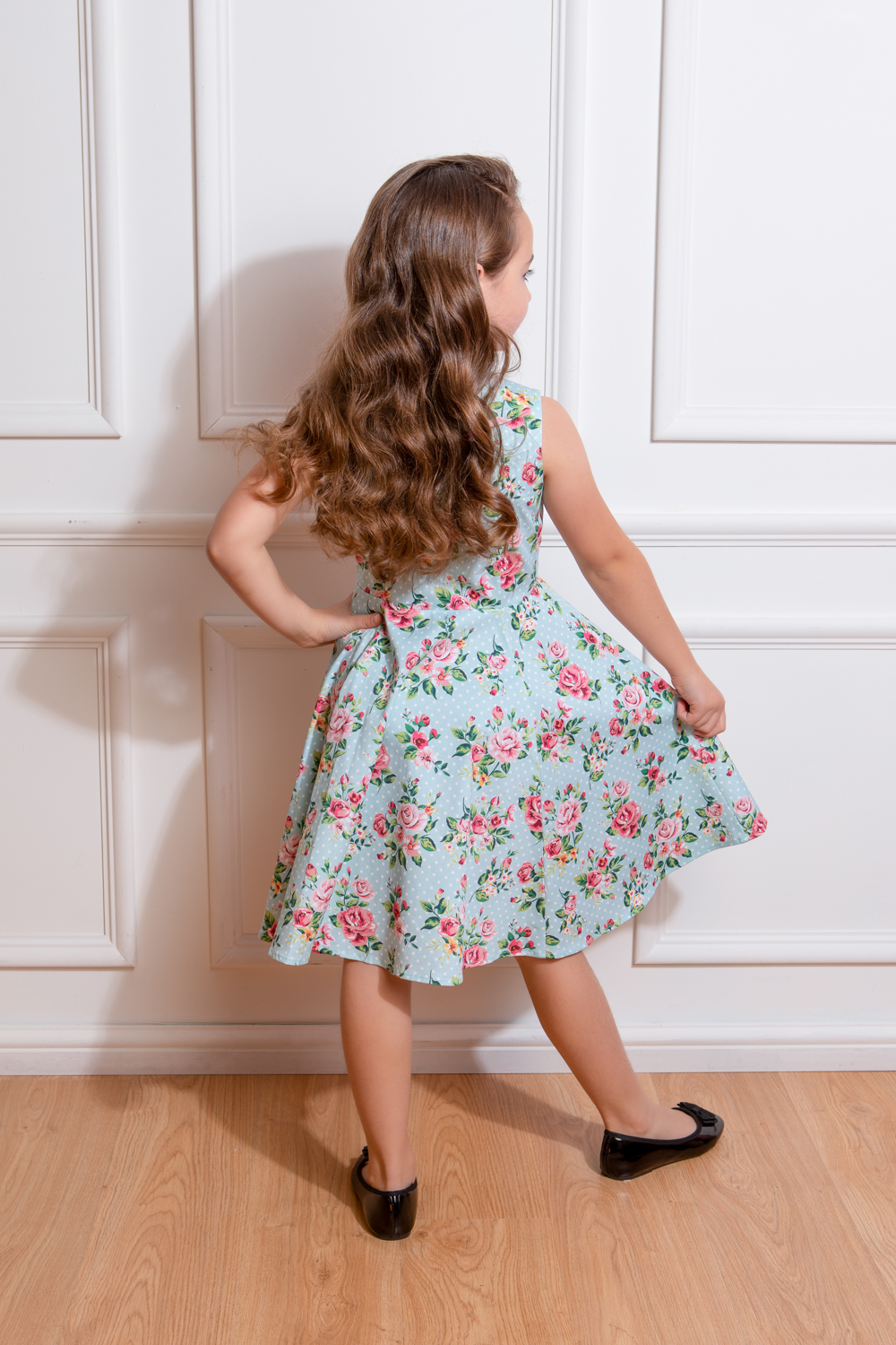 Heidi Floral Swing Dress in Kids